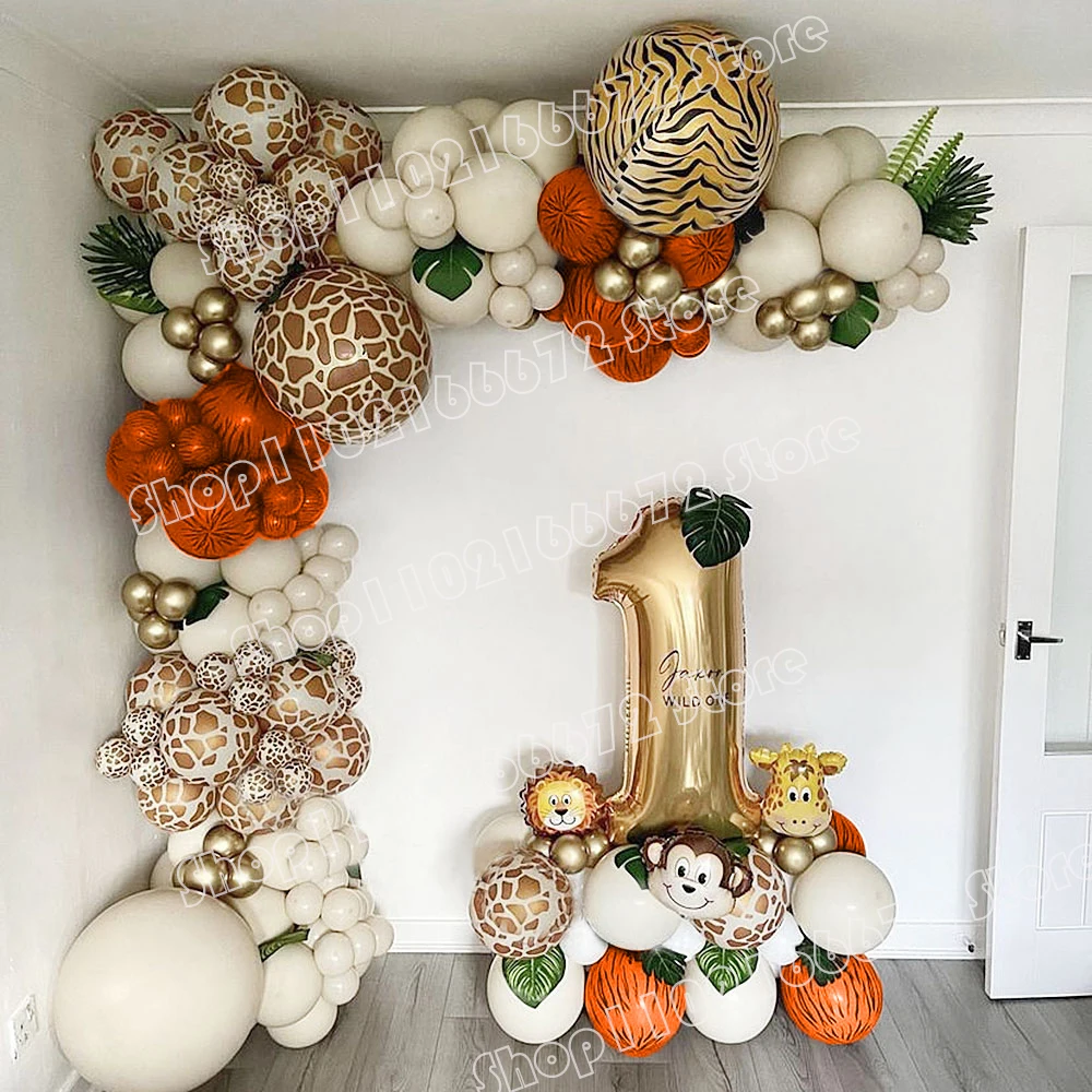 

153 шт., фольгированные воздушные шары в виде животных