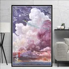 Картина на холсте Miyazaki постер японское аниме, настенные картины с рисунком, домашнее украшение для гостиной, декор для подростков, индийских комнат