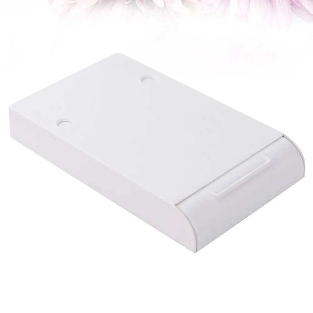

1pc Drawer Style Storage Box Adhesive Pen Box Under Table Desk Organizer Large-capacity Students Stationery Box )