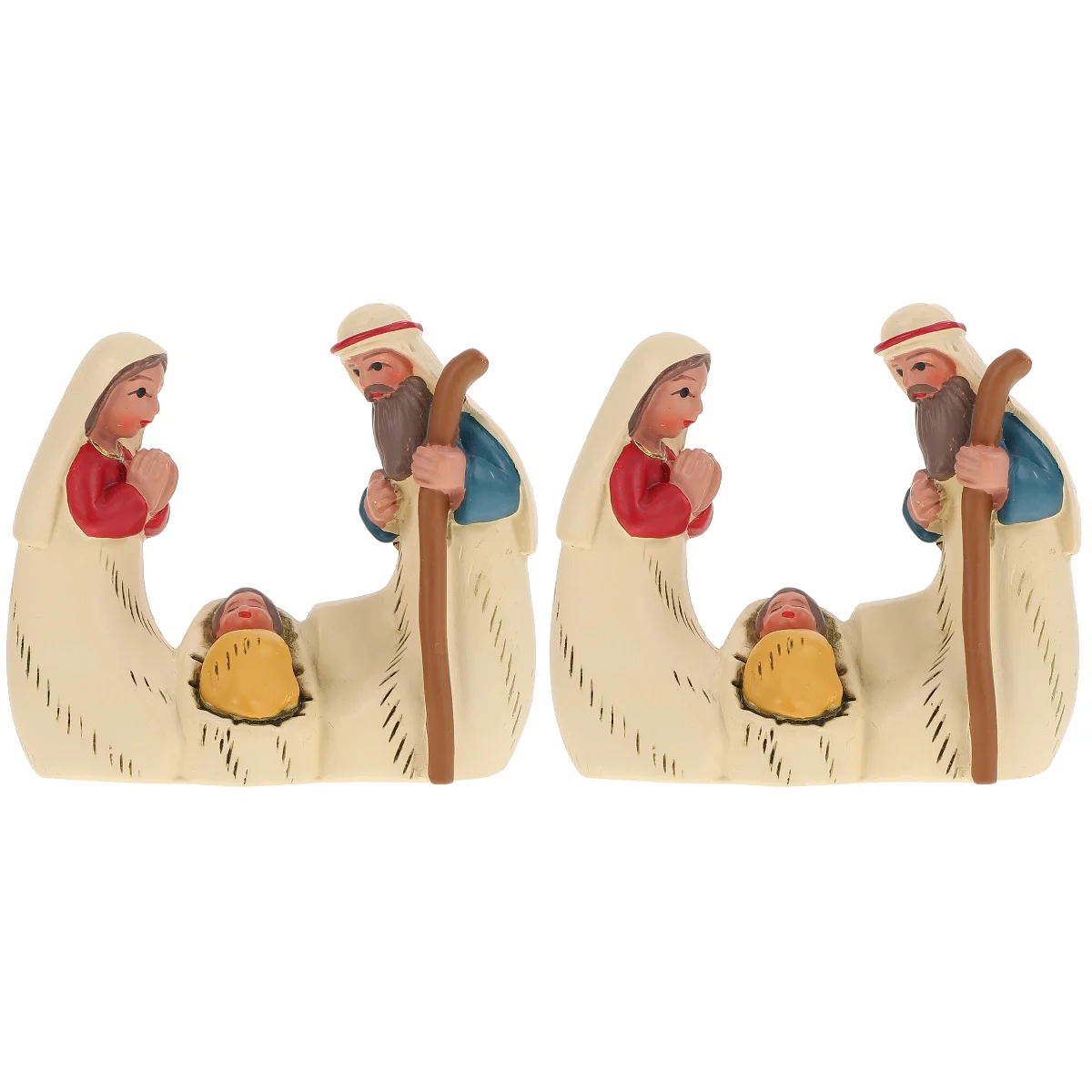 

Nativity Jesus Family Holy Baby Scene Figurine Christmasbirth Decoration The Figures Indoor Faithhope Collection