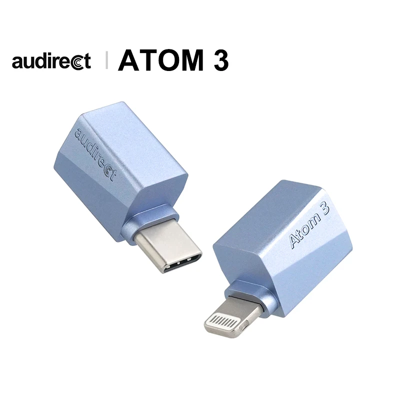 Портативный ЦАП Audirect ATOM3 усилитель для наушников ESS9280 чип AC Pro DSD512 3 5 мм SE до