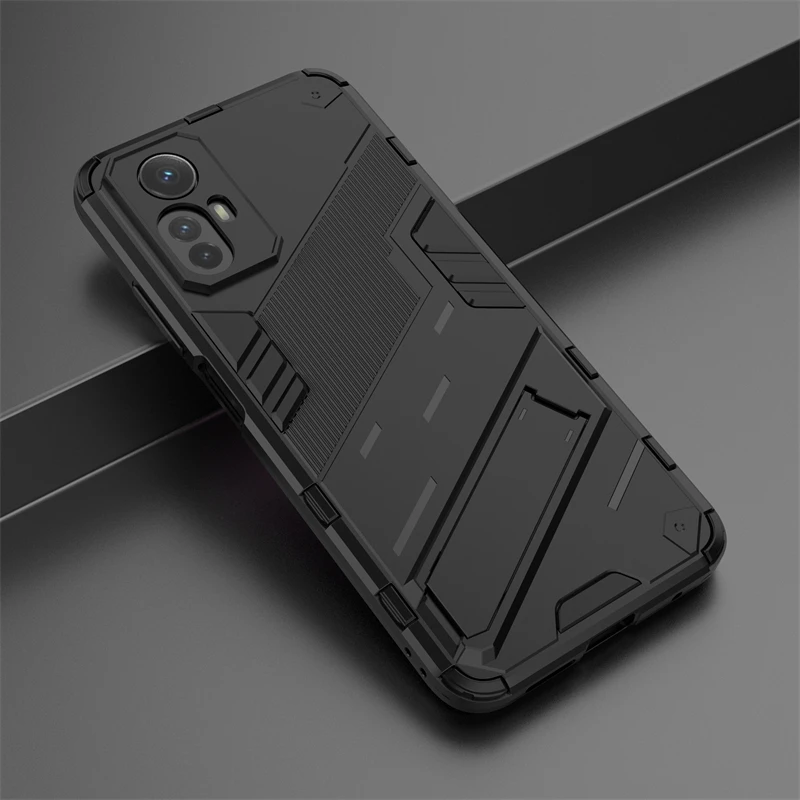 Holder Case For Redmi Note 12S Cover Xiaomi Redmi Note 12S Capas Armor Bumper Kickstand Shockproof Cover Redmi Note 12S Fundas