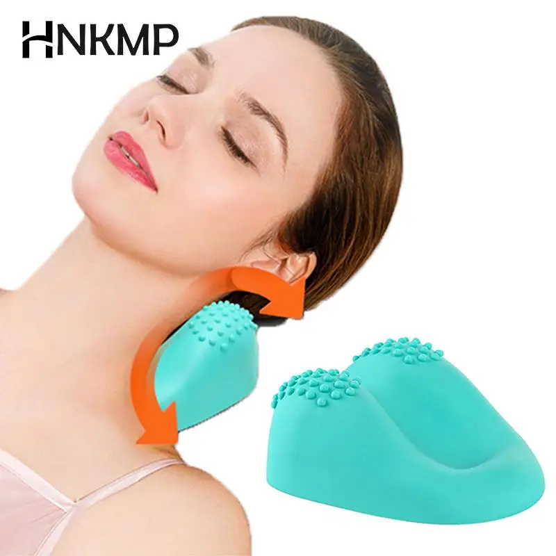 

Портативная новая Подлинная подушка для массажа шеи и плеч для восстановления шейного отдела позвоночника устройство для сцепления массаж...