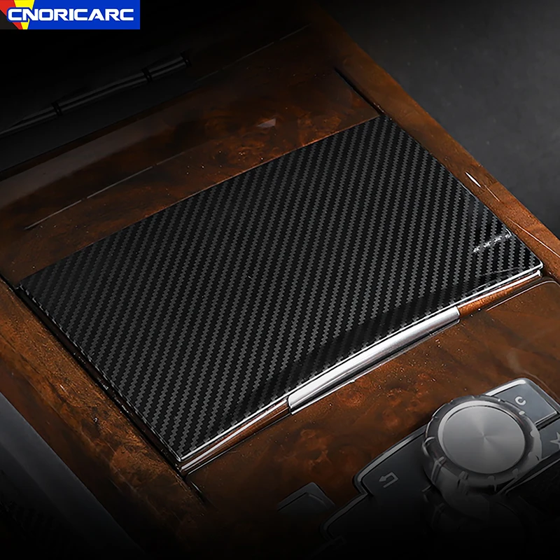 Стайлинг автомобиля центральный ящик для хранения украшение панели Mercedes Benz E