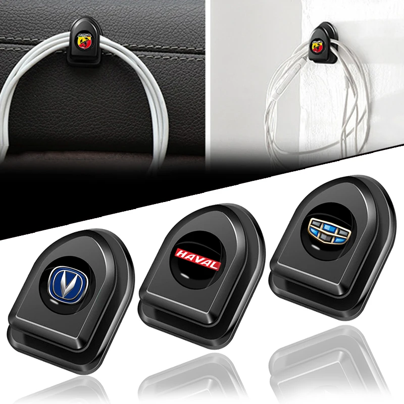 

4 Pack Logo Car Hook Wall Mount for Kia Morning Ceed Sorento K5 2 3 Rio 4 5 X Emblem Sportage 2021 Logo Picanto Car Accessories