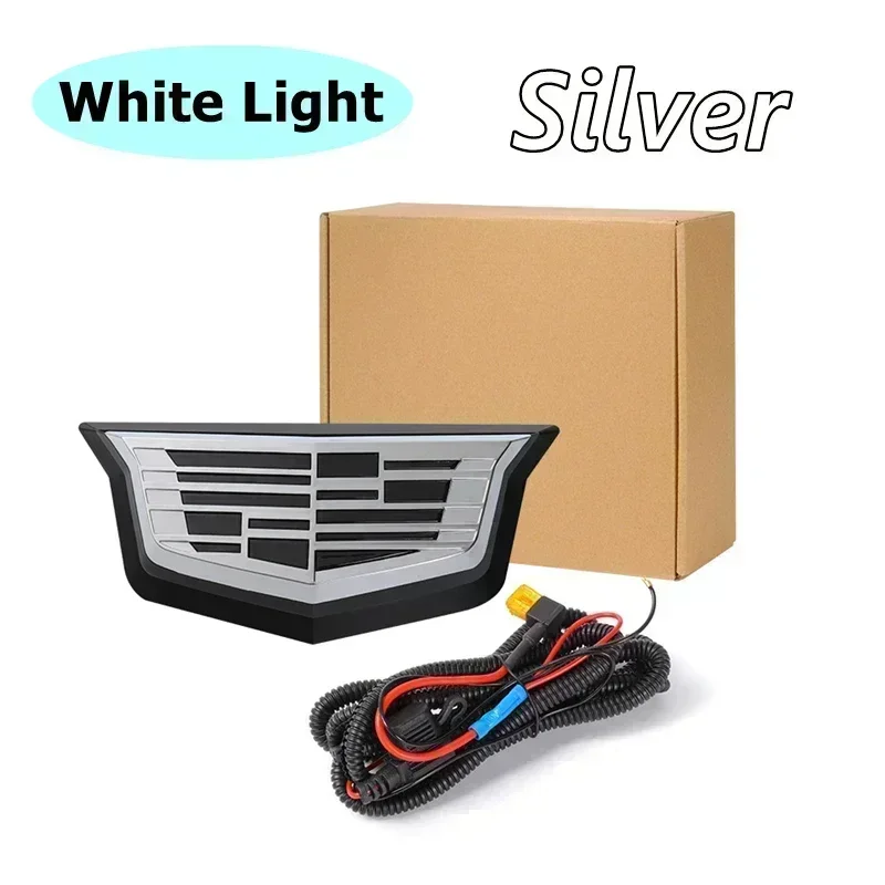 

Светодиодная эмблема, значок передней решетки автомобиля для Cadillac CT4 CT5 CT6 XT4 XT5 XT6 XTS ATSL, автозамена логотипа, ремонт аксессуаров