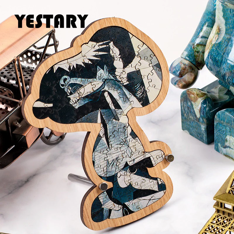 

Деревянный 3D пазл YESTARY, игрушки, головоломка для развития мозга, игрушки, десять уровней сложности, танграмма, искусственная головоломка для взрослых, рождественские подарки