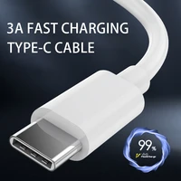 usb cable 3a fast charging type c cable for samsung xiaomi huawei vivo mobile phone accessories power bank charger usb c cable