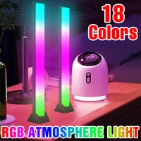 rgb colorful atmosphere%c2%a0light usb music ambient lamp 5v led desktop light bar pickup rhythm night lamp for tv gaming decoration