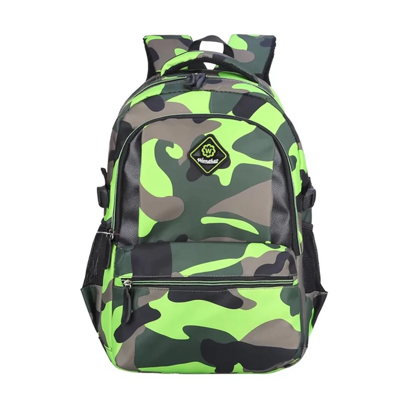 OYIXINGER 2022 Fashion Children's Schoolbag Men's And Women's Camouflage Leisure Backpack For Primary And Middle School Students