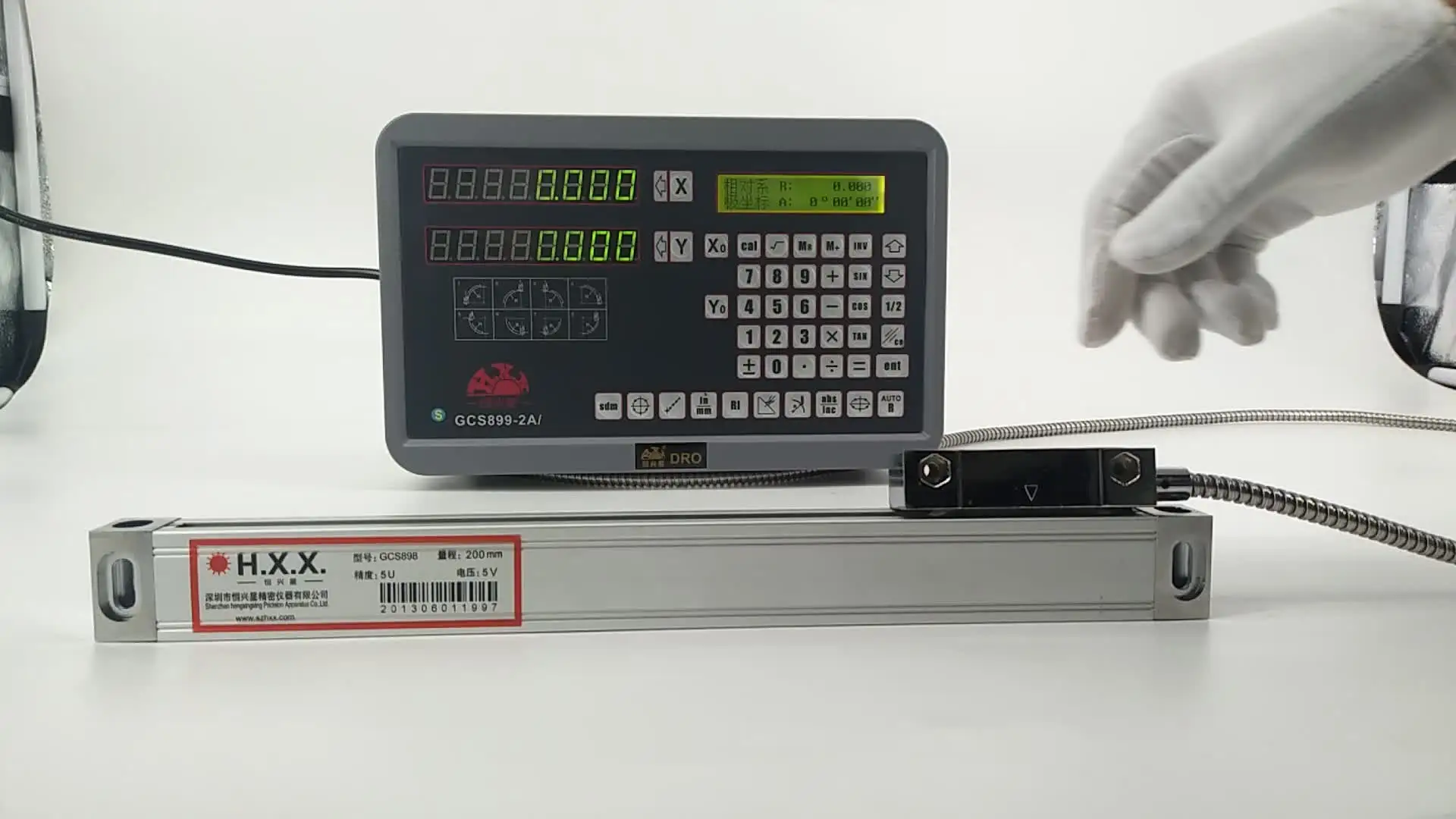 

Multi-function precision instrument Linear scale grating ruler in hxx 5micron 50-800mm