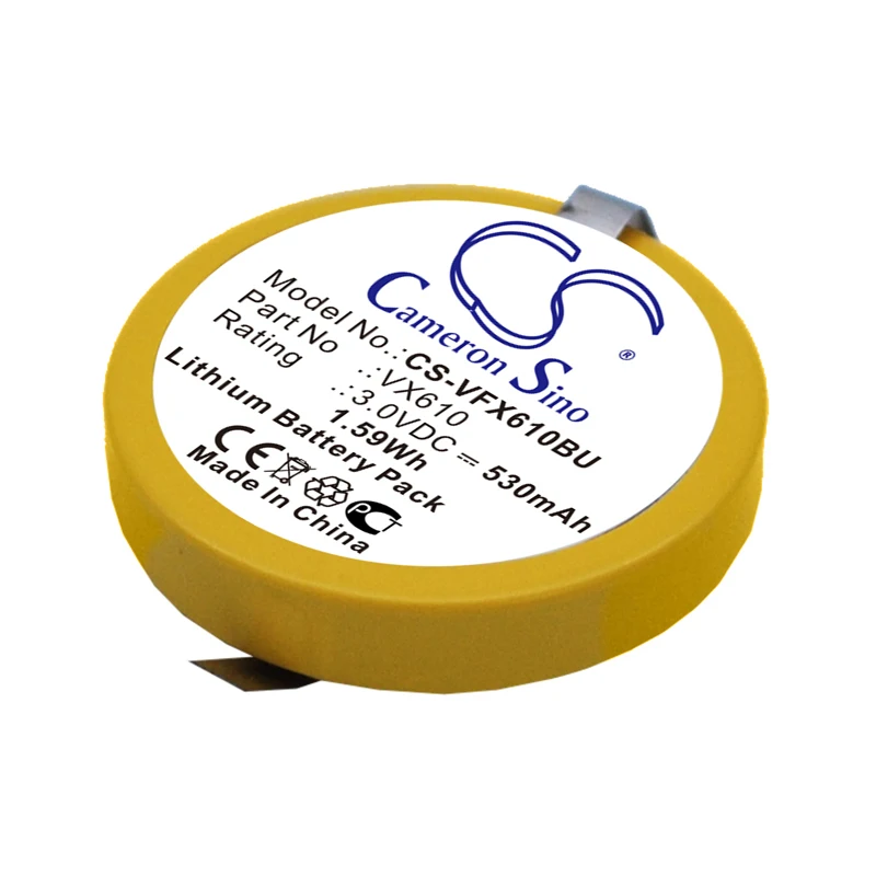 Аккумулятор CS 530 мАч/Втч для VeriFone VX610, VX610, беспроводная Кредитная карта mac, беспроводной терминал VX610