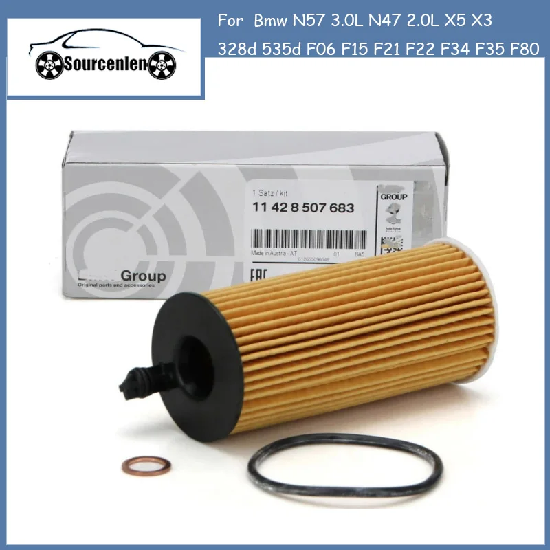 For Bmw N57 3.0l N47 2.0l 11428507683  X5 X3 328d 535d F06 F15 F21 F22 F34 F35 F80