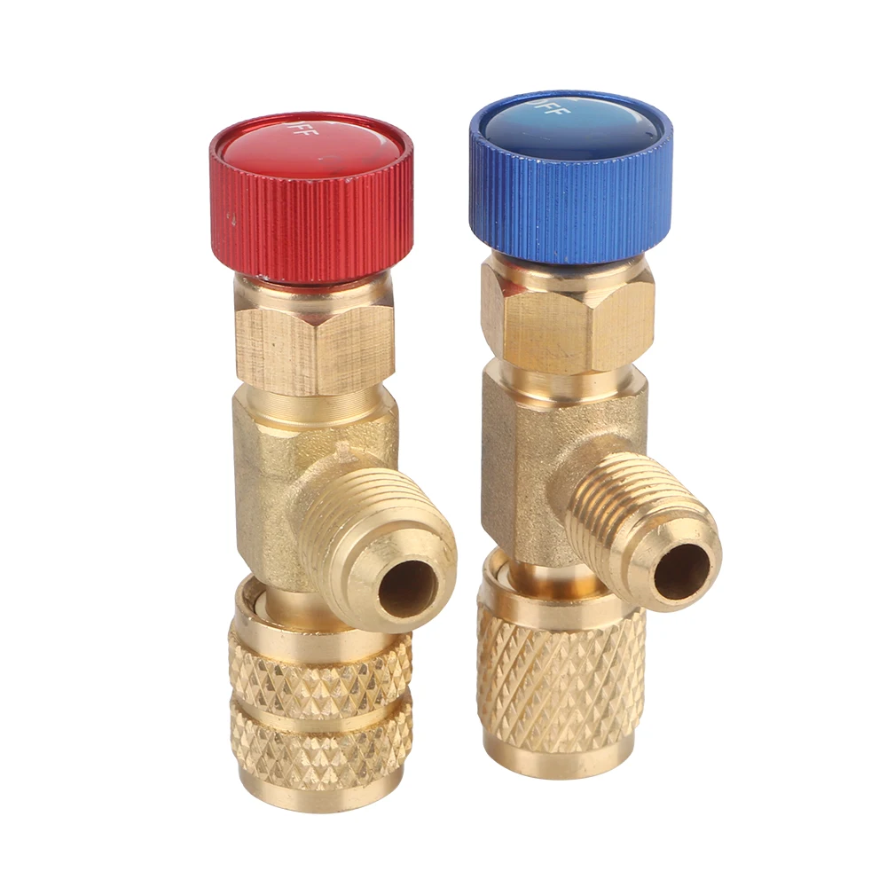 Клапан Переменного Тока R22 R410 1/4 Дюйма Для Кондиционера Охлаждения Ремонта