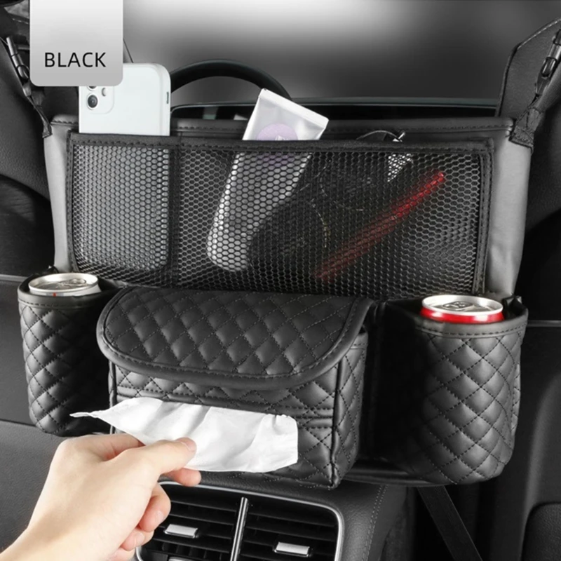 

Модернизированные автомобильные сиденья для хранения и сумочки, автомобильные сетчатые карманы, держатель для сумки, подвесные сумки для хранения, кошелек между передними сидениями автомобиля