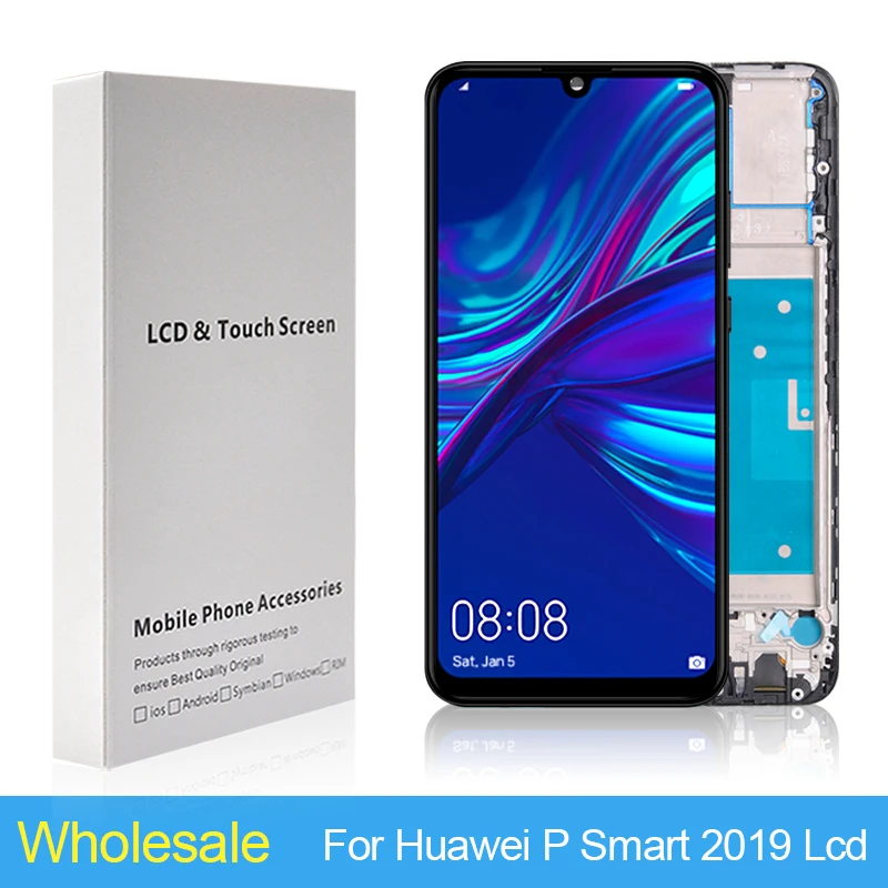 Бесплатная доставка Для Huawei P Smart 2019 ЖК-дисплей сенсорный экран дигитайзер в сборе