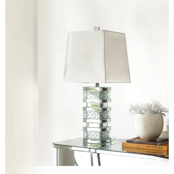 

Nysa Table Lamp in Mirrored & Faux Crystals 40217