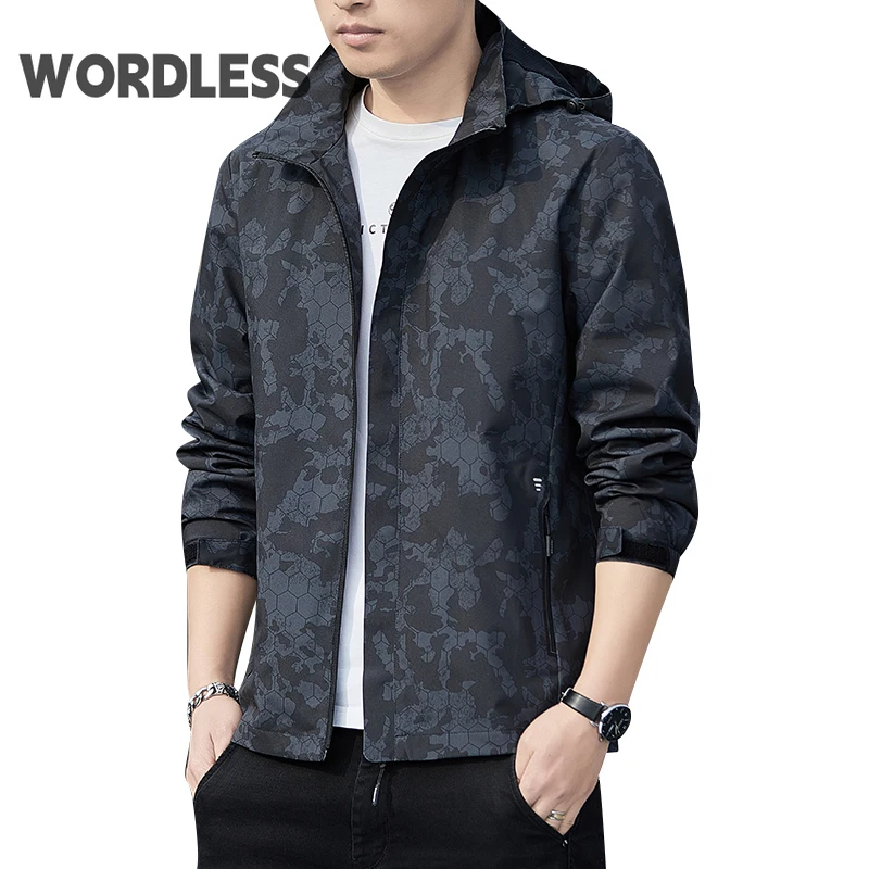 

Men Waterproof Military Tactical Jacket 2023 Men's Windbreaker Bomber Jackets Camouflage Hooded Coats US Army chaqueta hombre