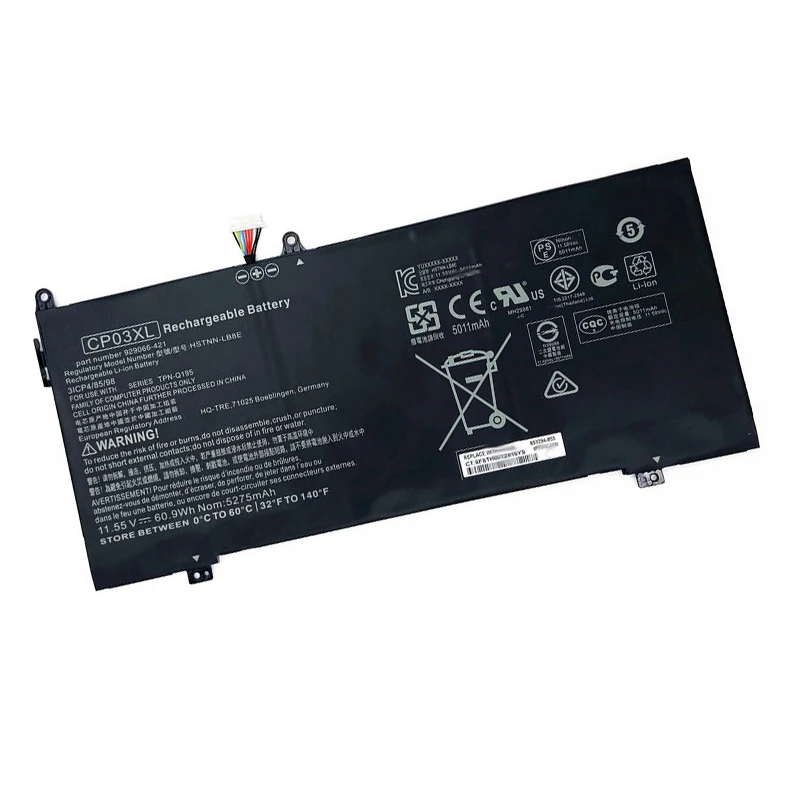 Новый оригинальный аккумулятор CP03XL HSTNN-LB8E для HP Spectre x360 13-AE 13-AE049NG 13-AE040NG 13-AE052NR AE000NE
