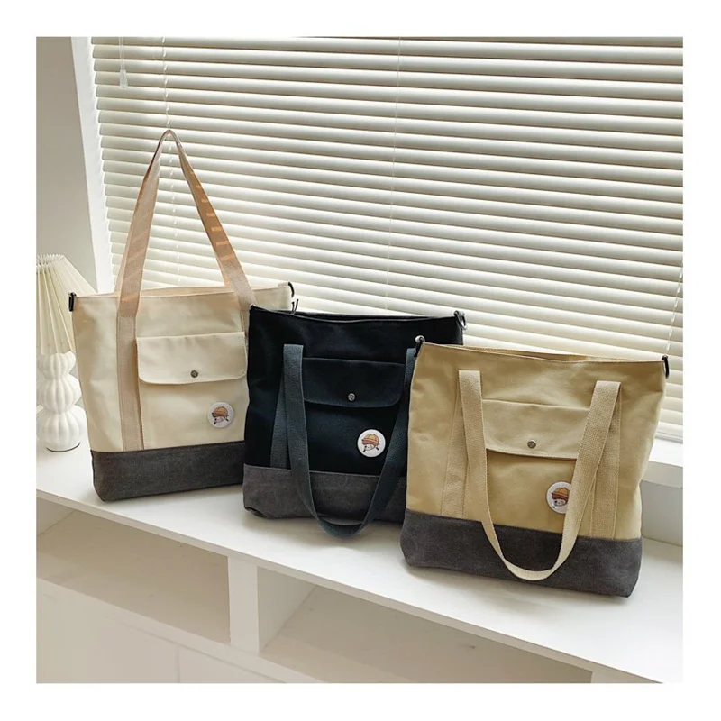 

Luxury Designer Bags for Women Tote Bag Canvas Crossbody Fashion Solid High Capacity Shoulder Handbags Women's Bag 2022 Trend