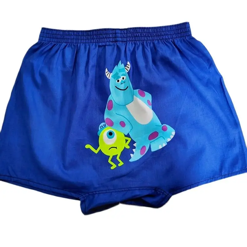 Men's Underwear Home Pants Cotton Cartoon Shorts Loose Sleep Bottoms