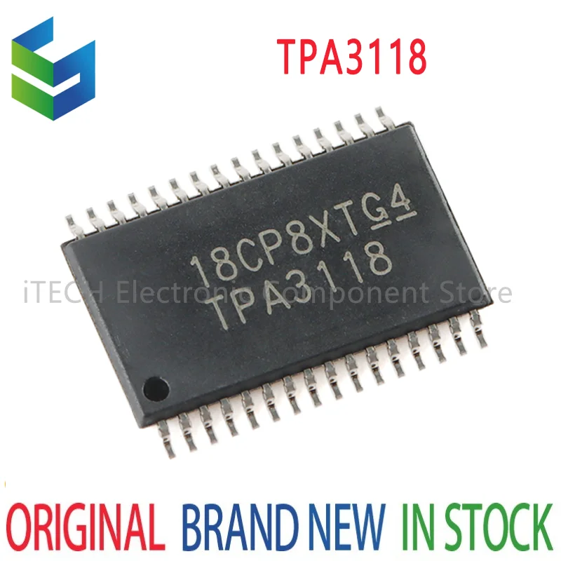 

1pcs/lot TPA3118 TPA3118D2DAPR HTSSOP32 New in stock TPA3118D2