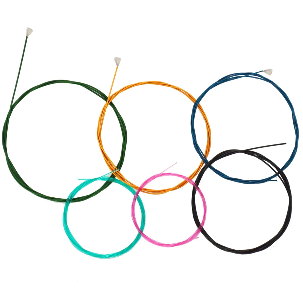 

6pcs Classical Guitar Strings Colorful Nylon Strings For Classic Acoustic Guitar Accessories