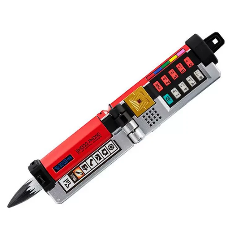 Фото В наличии Bandai Pb Me Samurai Sentai Shinkenger Calligraphy Phone Henshin Device - Bgm & Lines Косплей Опора Игрушка №4