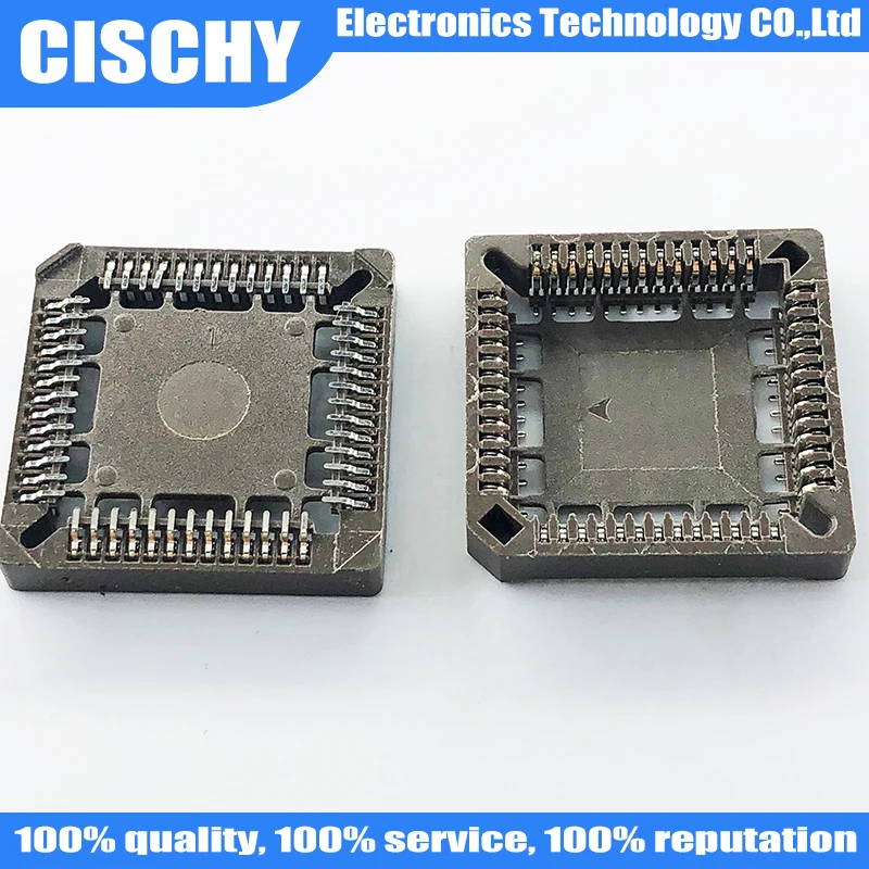 SMD IC Блок 28 P 32 44 52 68 84P PLCC44 PLCC28 PLCC32 PLCC52 PLCC68 PLCC84 коричневое сиденье ядро чип PLCC разъем