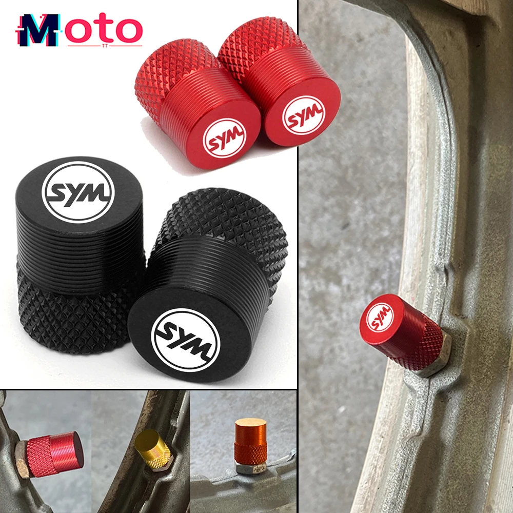 

Motorcycle CNC Wheel Tire Parts Valve Stem Caps Cover For SYM JOYMAX 250i 300 sym 150 125 CTS CRUISYM 180 300i MAXSYM 400 600