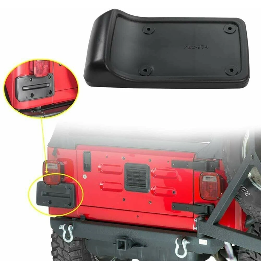 

Крепежный кронштейн для заднего номерного знака США для Jeep Wrangler TJ 1997-2006, аксессуары для автостайлинга