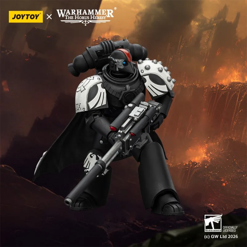 Фото В наличии: 1/18 JOYTOY Warhammer 40K Raven Guard Mor Deythan Shade с винтовкой Nemesis Bolt, Mor Deythan с винтовкой Nemesis Bolt №1