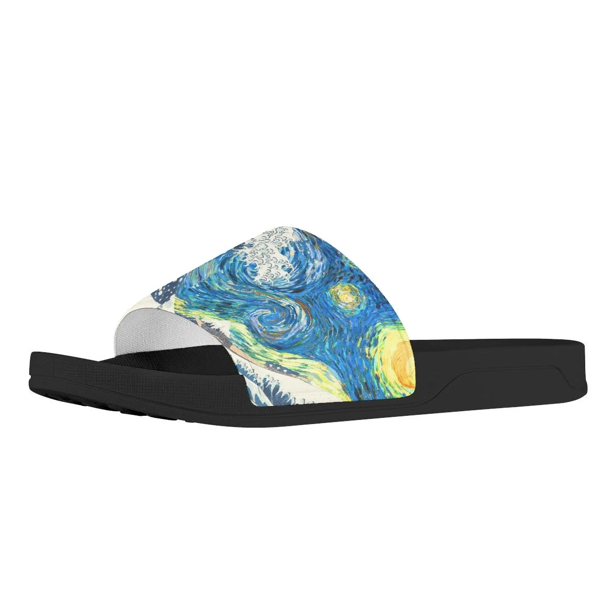 2023 Summer The Great Wave off Kanagawa Flip-flops Shower Casual Slippers for Women Designer Wear-Resistant Round Toe  Sandals