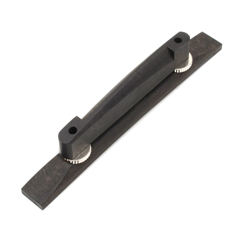 

Wood Guita String Bridge for Bass Guitar Adjustable Instrument Replacement