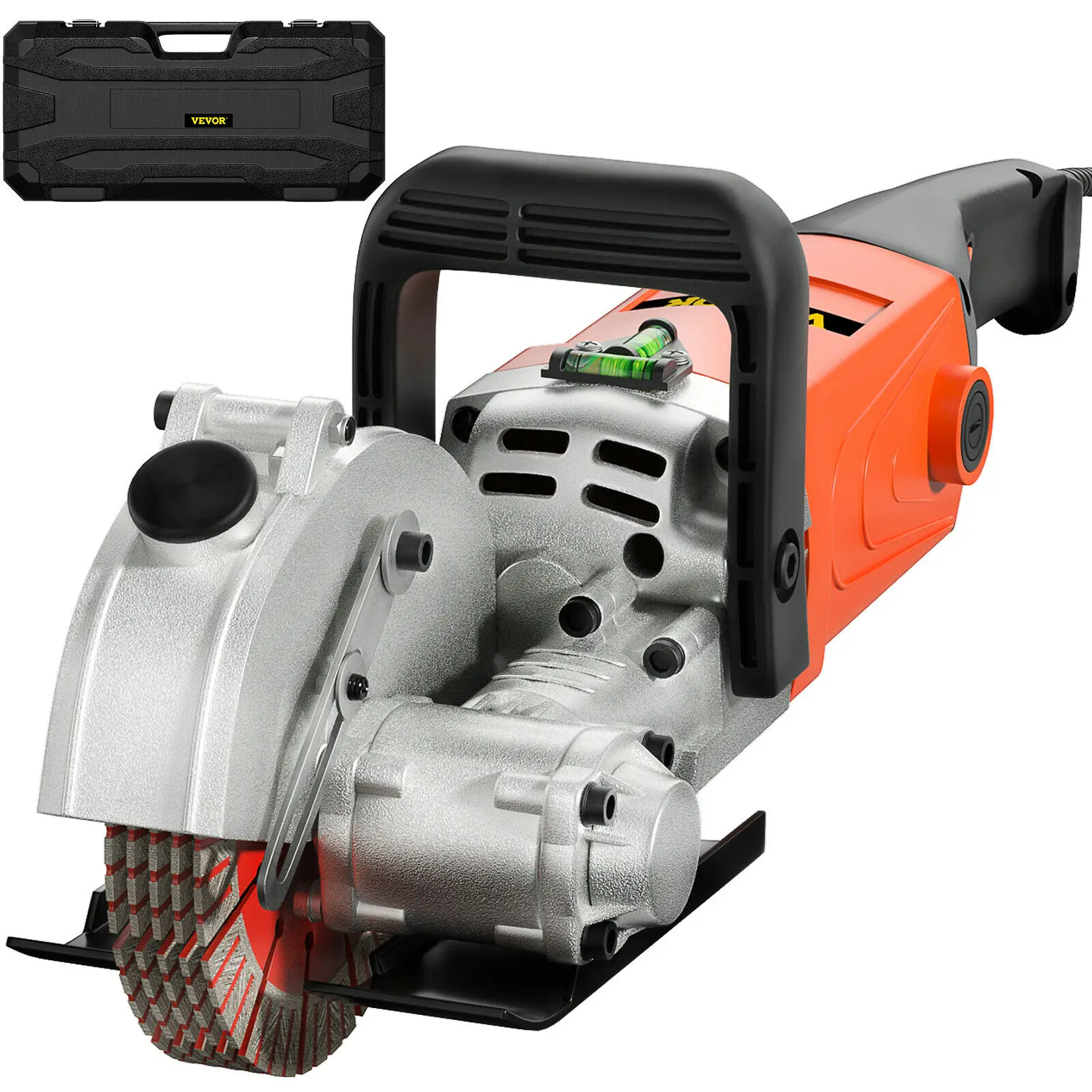 

VEVOR 4000W Wall Chaser 125mm Concrete Saw Groove Cutting Slotting Machine