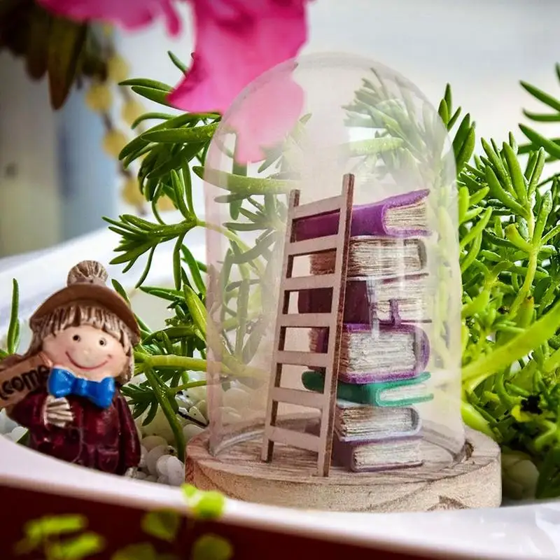 Миниатюрный декор для библиотеки миниатюрный дом маленькая библиотека