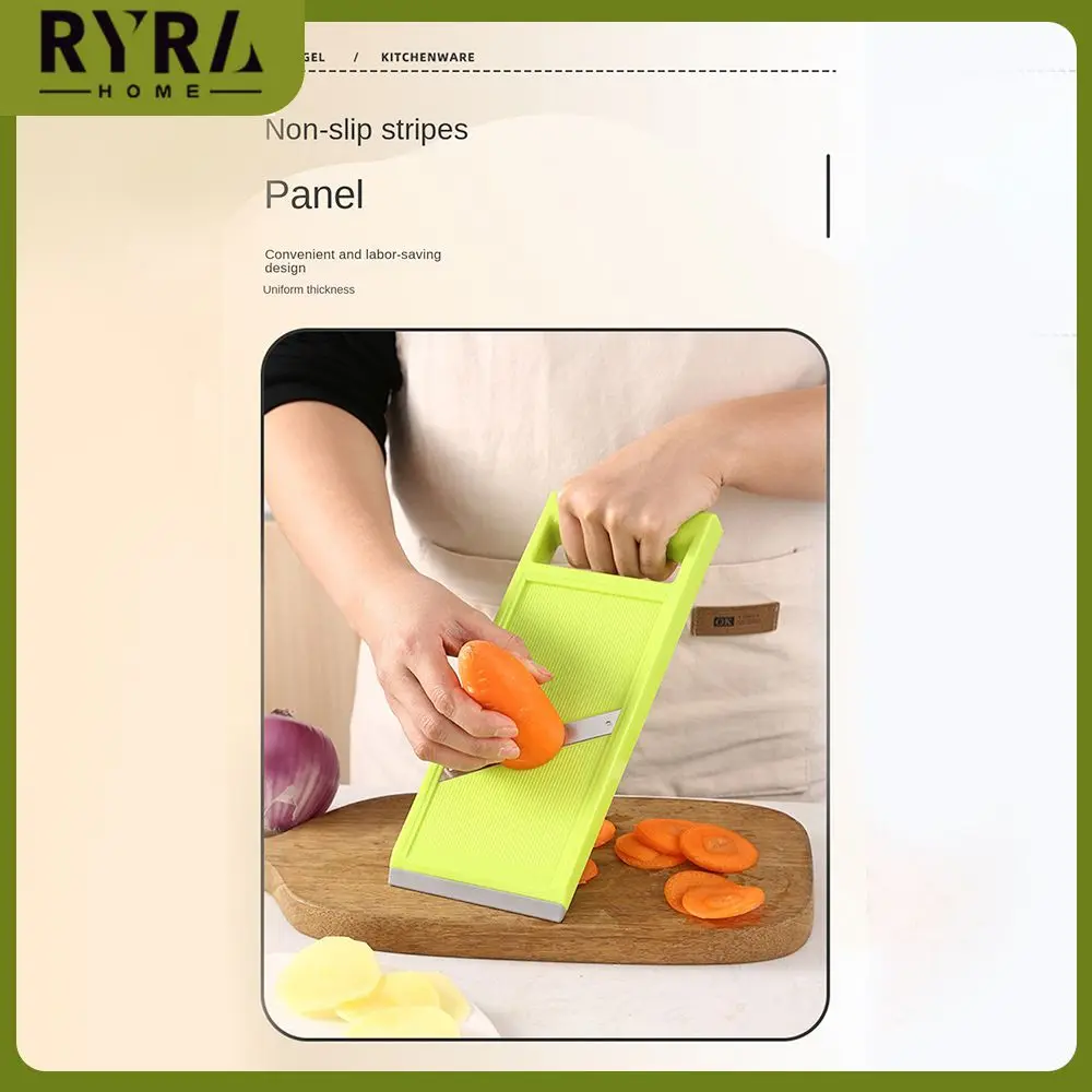

Anti-slip Potato Chip Artifact Multifunctional Pp Stainless Steel Vegetables Cutter Neat Cuts Convenient Kitchen Gadgets Sharp