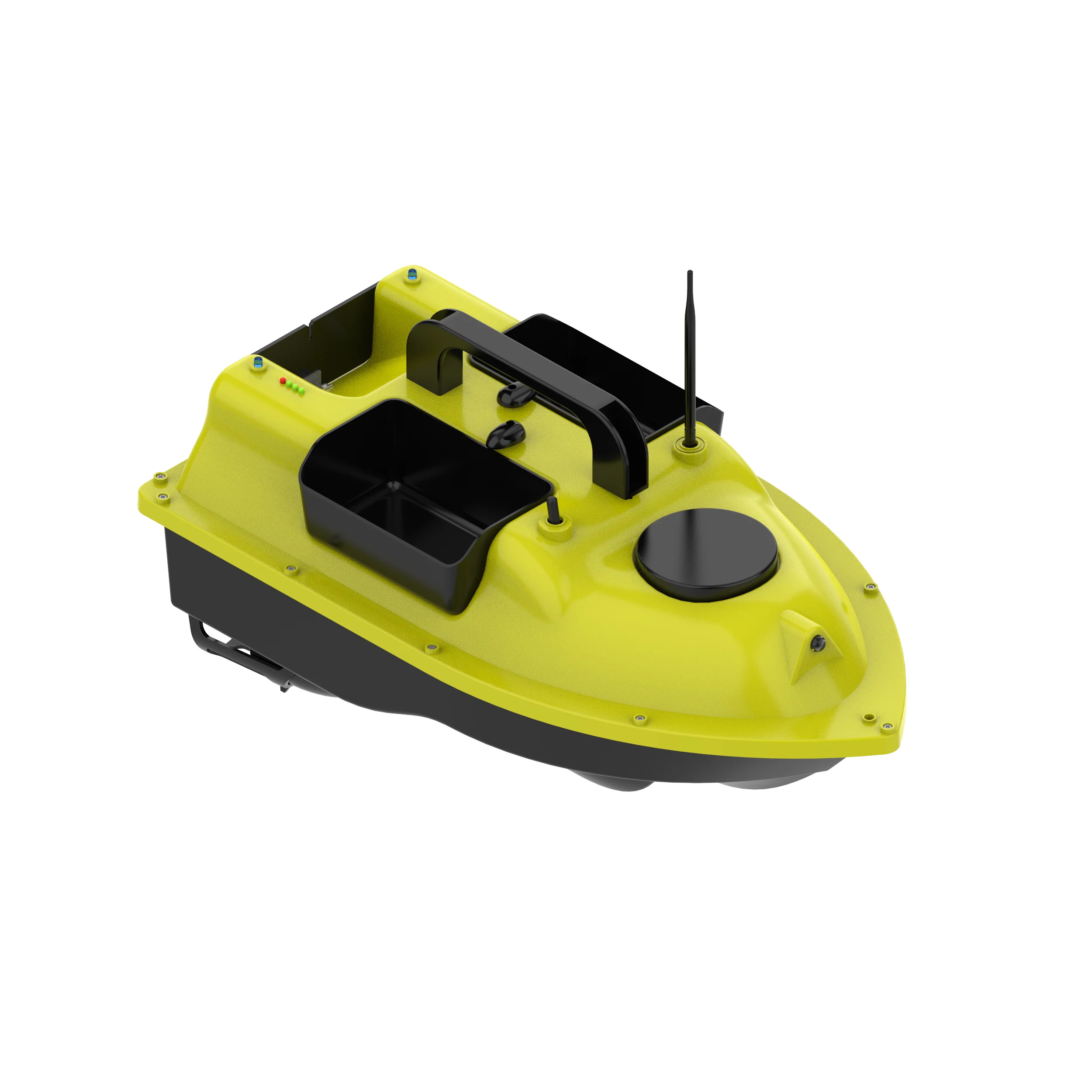 

RC Bait Boat 400-500M Remote Range Fishing Boat Smart Fishing Bait Boat with 3 Bait Containers