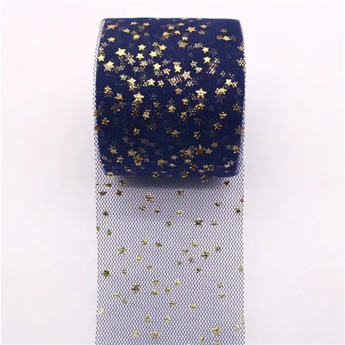 Блестящий тюль YINGYUYUAN 6 см, 25 ярдов