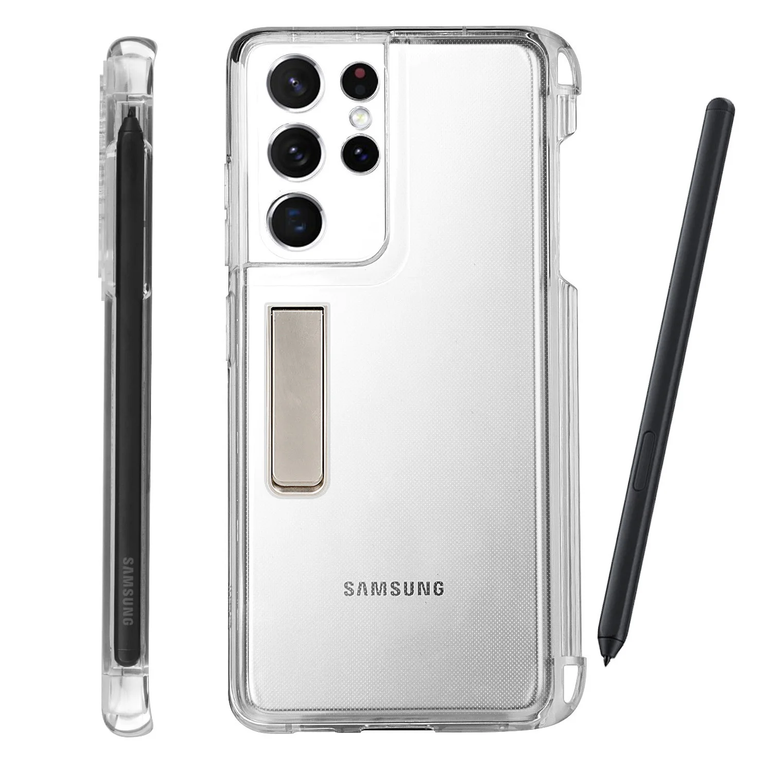 

With S Pen Slot Holder Case For Samsung Galaxy S 21 Ultra Case Not Included S Pen No S Pen Sell
