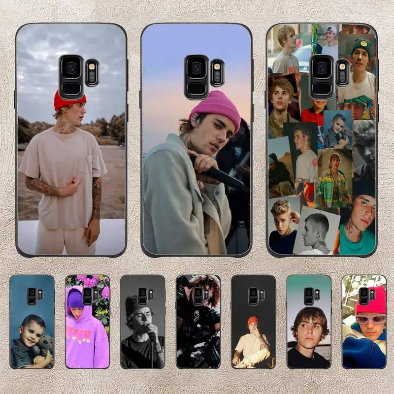 

Hot Singer Justin Bieber Phone Case For Samsung Galaxy A51 A50 A71 A21s A71 A41 A70 A30 A22 A02s A53 A72 A73 5G Cover