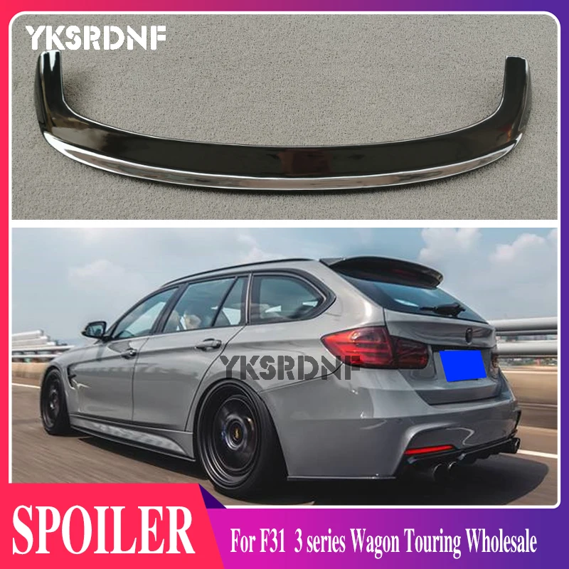 For BMW F31 2013-2018 BMW 3 series Wagon 320i Touring Wholesale Carbon Fiber Rear Trunk Lid Car Spoiler Ducktail Lip Wings