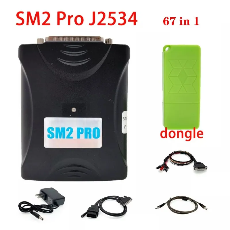 

SM2 PRO J2534 VCI PCM ECU Программатор-ключ 67 в 1 V1.20 для дешифровки