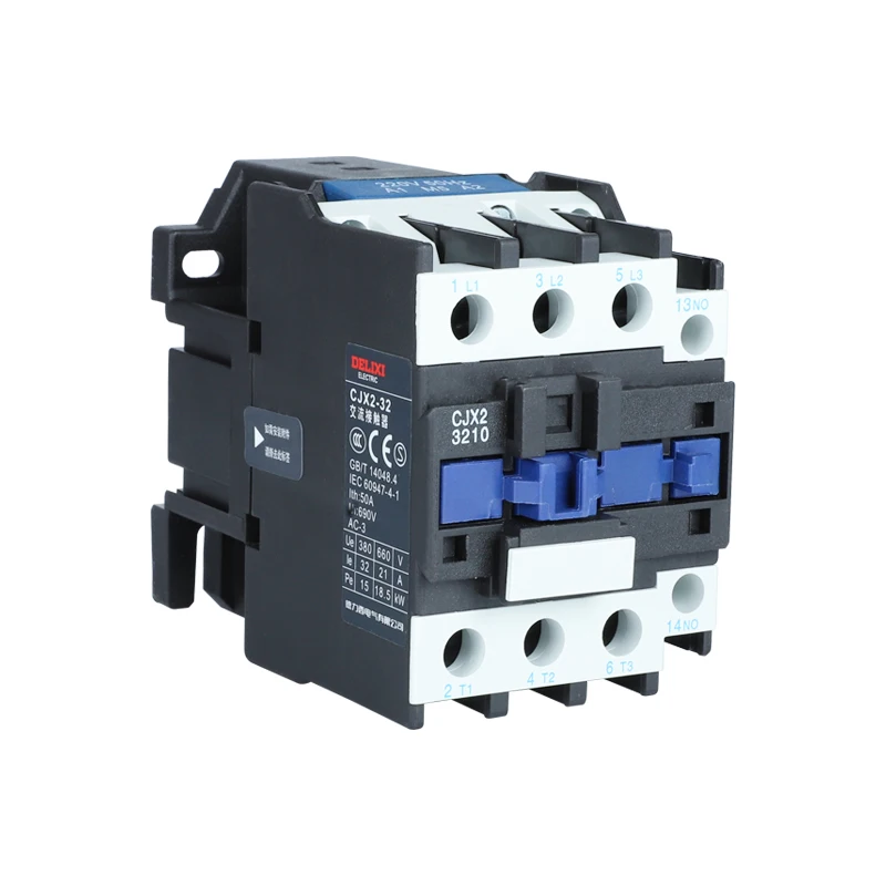 CJX2-3210 3201 контактор переменного тока 32A LC1 CJX4 бытовой 220 В трехфазный 380