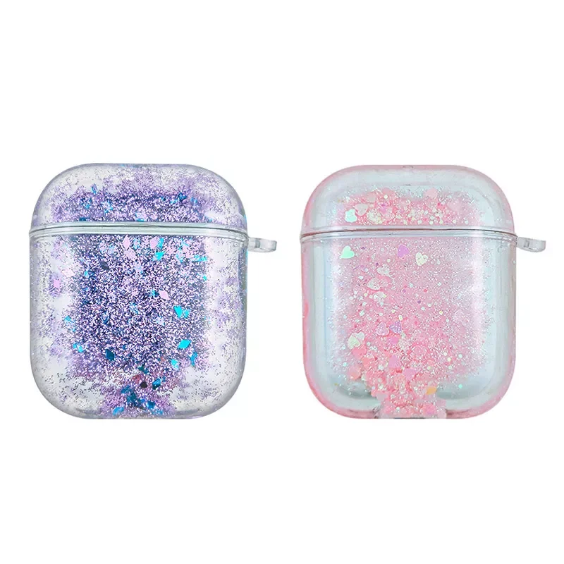 

Liquid Case for AirPods Cases Glitter Liquid Cover for AirPod 1 2 Pro Covers Protector Earphone Accessories