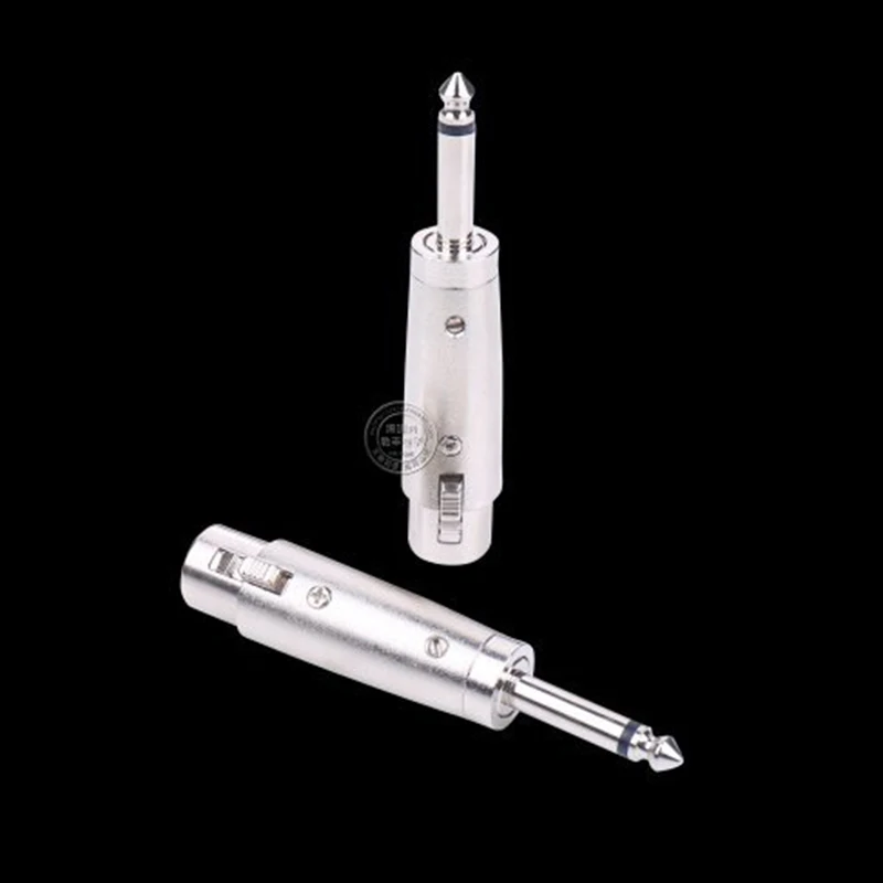 Адаптер для микрофона 6 35 к коннектору RCA штекер 5 мм гнезду XLR 3-контактный разъем