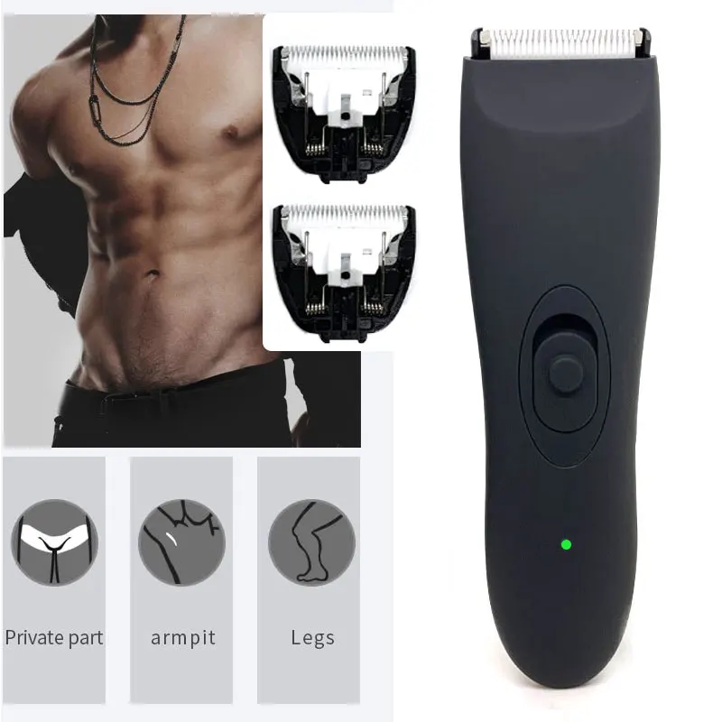 Men Timmer for Intimate Areas Ball Hair Shaver Body Groomer Male Epilator Sex Place Sensitive Part Electric Face Cutting Clipper