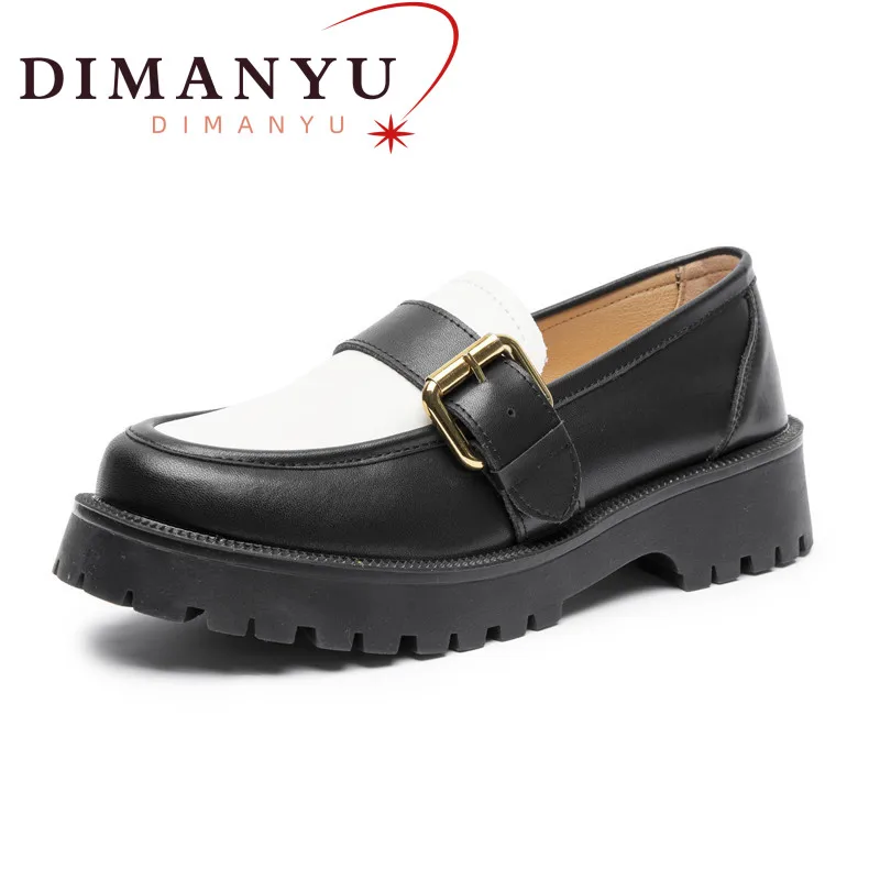 Обувь лоферы женские туфли из натуральной кожи весенние большие размеры 41 42