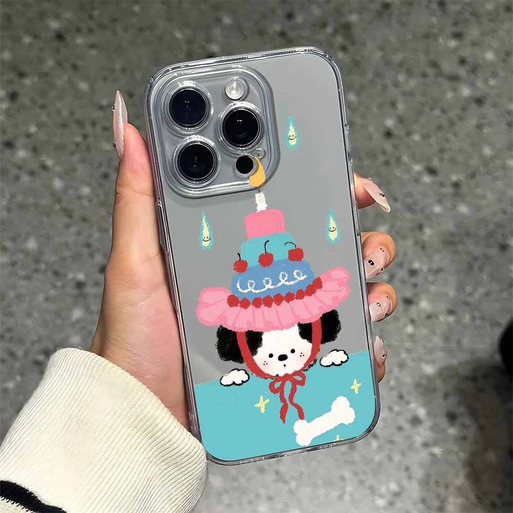 Фото Силиконовый чехол для телефона с кистью для iPhone 17, 16, 15, 14, 13, 12, 11 Pro Xs Max Air Mini 7, 8, 6, 6s Plus SE 2020 2022, чехол №1