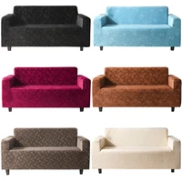 crystal velvet sofa covers for living room sectional corner furniture slipcover couch cover adjustable sofa cover l shape1234